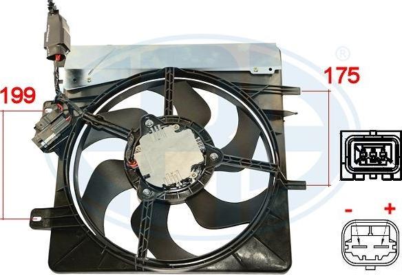 ERA 352055 - Ventilators, Motora dzesēšanas sistēma www.autospares.lv