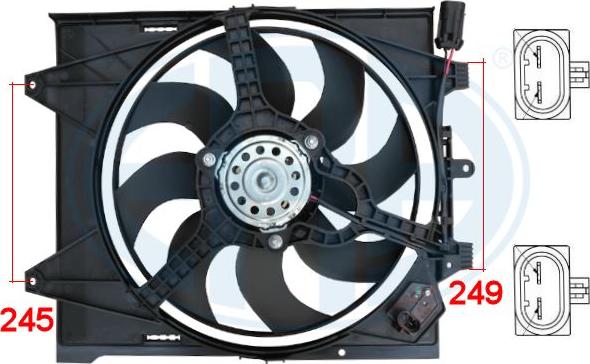 ERA 352068 - Ventilators, Motora dzesēšanas sistēma www.autospares.lv