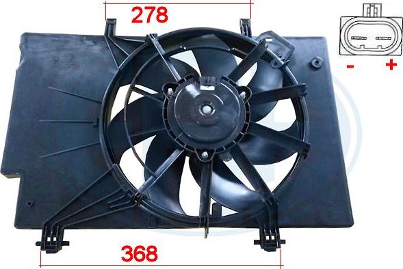 ERA 352008 - Ventilators, Motora dzesēšanas sistēma www.autospares.lv