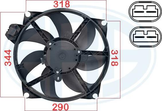 ERA 352084 - Ventilators, Motora dzesēšanas sistēma www.autospares.lv