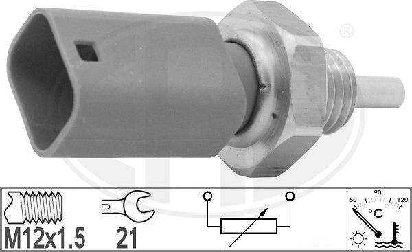 ERA 330921 - Devējs, Dzesēšanas šķidruma temperatūra www.autospares.lv