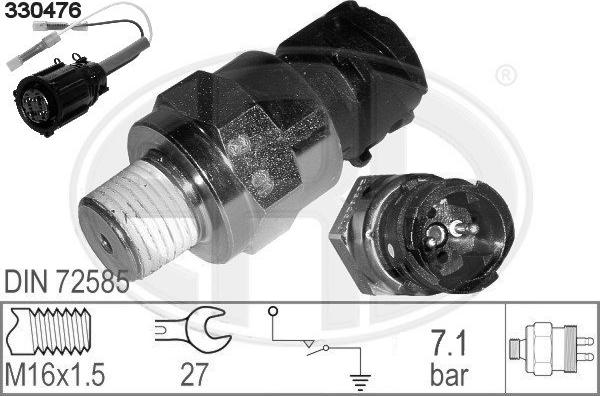 ERA 330407 - Devējs, Pneimosistēma www.autospares.lv