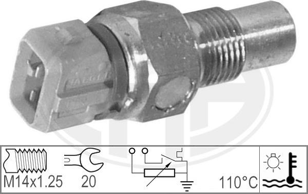 ERA 330554 - Devējs, Dzesēšanas šķidruma temperatūra www.autospares.lv