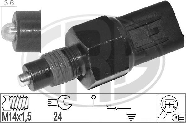 ERA 330569 - Slēdzis, Atpakaļgaitas signāla lukturis www.autospares.lv