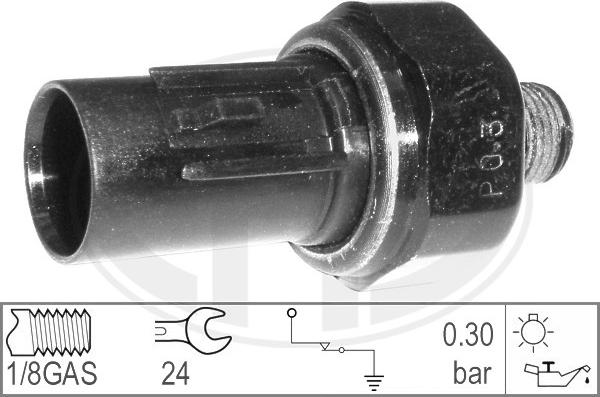 ERA 330566 - Devējs, Eļļas spiediens www.autospares.lv