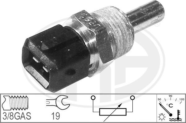 ERA 330642 - Devējs, Dzesēšanas šķidruma temperatūra www.autospares.lv