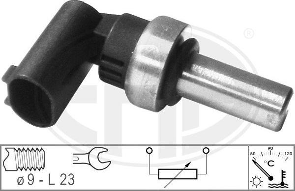 ERA 330647 - Sensor, coolant temperature www.autospares.lv