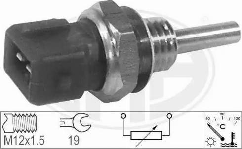 ERA 330 655 - Devējs, Dzesēšanas šķidruma temperatūra www.autospares.lv