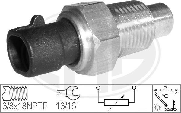 ERA 330650 - Датчик, температура охлаждающей жидкости www.autospares.lv