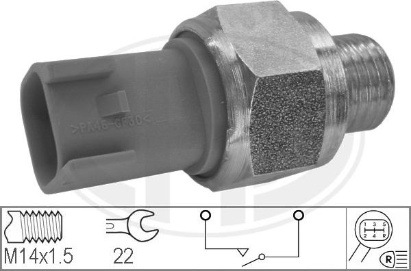 ERA 330603 - Slēdzis, Atpakaļgaitas signāla lukturis www.autospares.lv