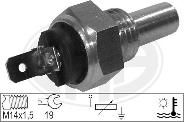 ERA 330090 - Датчик, температура охлаждающей жидкости www.autospares.lv