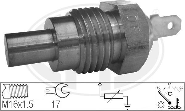 ERA 330093 - Devējs, Dzesēšanas šķidruma temperatūra www.autospares.lv