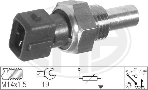 ERA 330097 - Devējs, Dzesēšanas šķidruma temperatūra www.autospares.lv