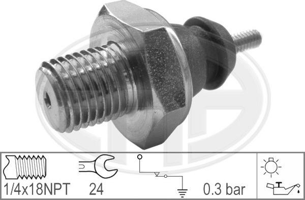 ERA 330005 - Датчик, давление масла www.autospares.lv