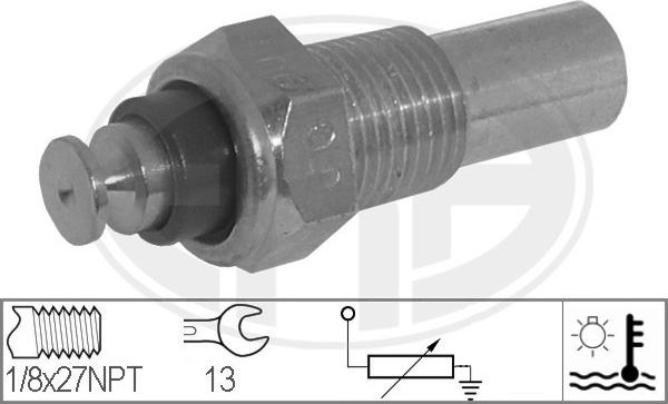 ERA 330089 - Devējs, Dzesēšanas šķidruma temperatūra www.autospares.lv