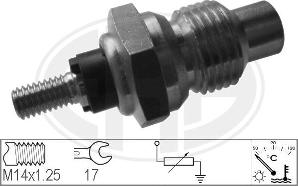 ERA 330084 - Devējs, Dzesēšanas šķidruma temperatūra autospares.lv