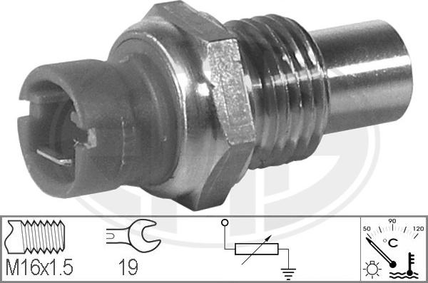 ERA 330083 - Devējs, Dzesēšanas šķidruma temperatūra www.autospares.lv