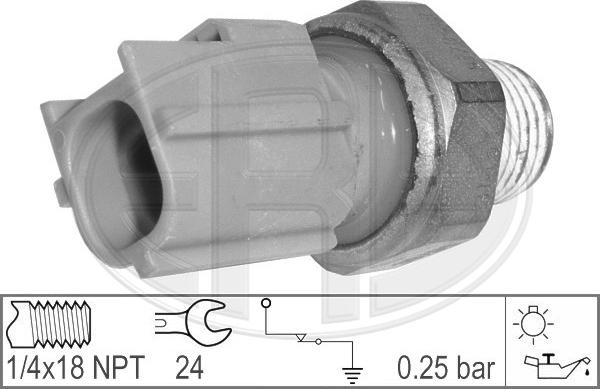 ERA 330029 - Devējs, Eļļas spiediens www.autospares.lv