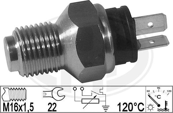 ERA 330145 - Devējs, Dzesēšanas šķidruma temperatūra www.autospares.lv