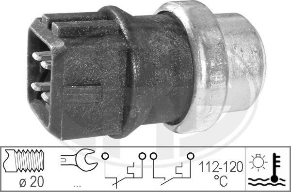 ERA 330164 - Termoslēdzis, Radiatora ventilators autospares.lv