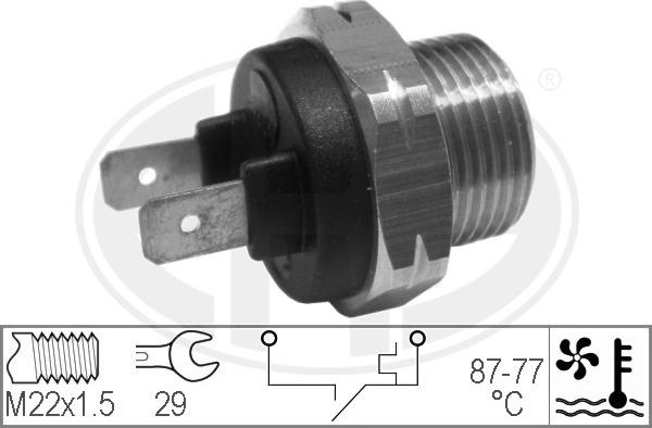 ERA 330167 - Temperature Switch, radiator / air conditioner fan www.autospares.lv