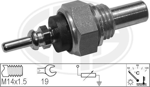 ERA 330118 - Датчик, температура охлаждающей жидкости www.autospares.lv