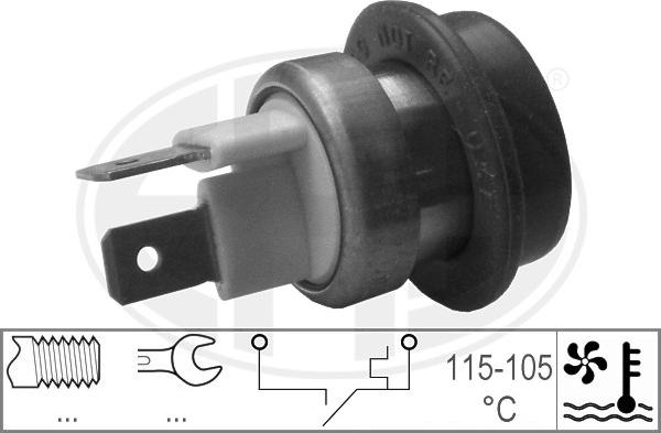 ERA 330187 - Termoslēdzis, Radiatora ventilators www.autospares.lv