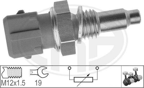 ERA 330120 - Devējs, Dzesēšanas šķidruma temperatūra www.autospares.lv