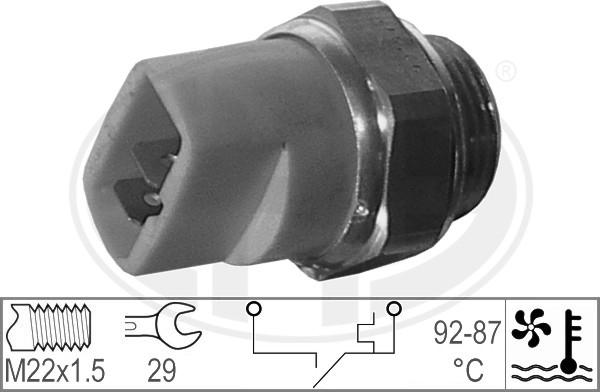 ERA 330175 - Termoslēdzis, Radiatora ventilators www.autospares.lv