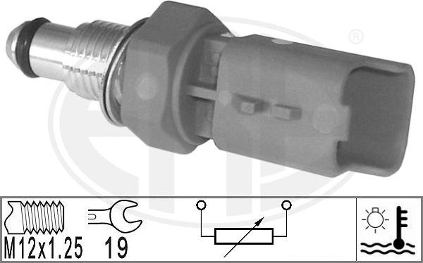 ERA 330866 - Devējs, Dzesēšanas šķidruma temperatūra www.autospares.lv