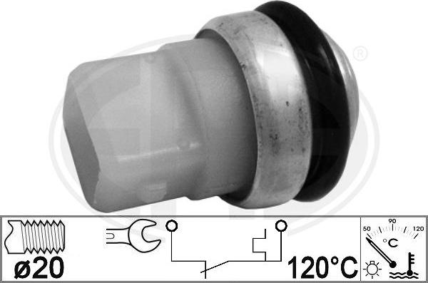 ERA 330839 - Termoslēdzis, Radiatora ventilators www.autospares.lv