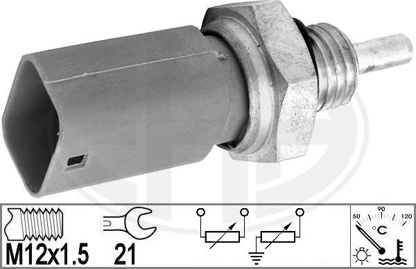 ERA 330872 - Devējs, Dzesēšanas šķidruma temperatūra www.autospares.lv