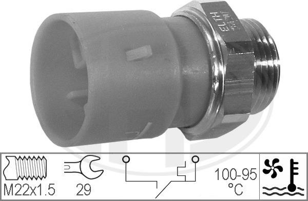 ERA 330301 - Termoslēdzis, Radiatora ventilators www.autospares.lv