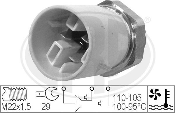 ERA 330299 - Termoslēdzis, Radiatora ventilators autospares.lv