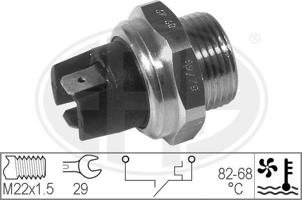 ERA 330266 - Termoslēdzis, Radiatora ventilators www.autospares.lv