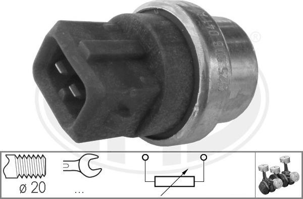 ERA 330286 - Sensor, coolant temperature www.autospares.lv