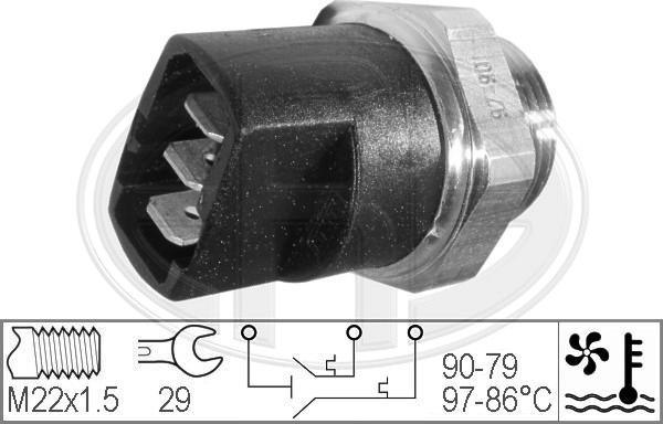 ERA 330281 - Termoslēdzis, Radiatora ventilators autospares.lv