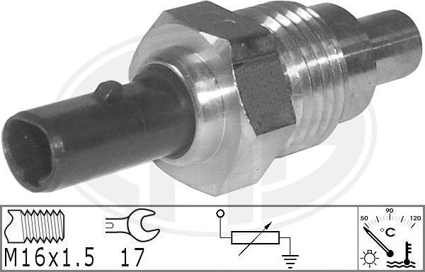 ERA 330795 - Devējs, Dzesēšanas šķidruma temperatūra www.autospares.lv