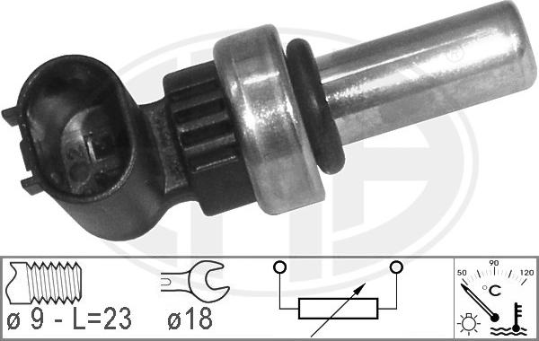 ERA 330757 - Sensor, coolant temperature www.autospares.lv