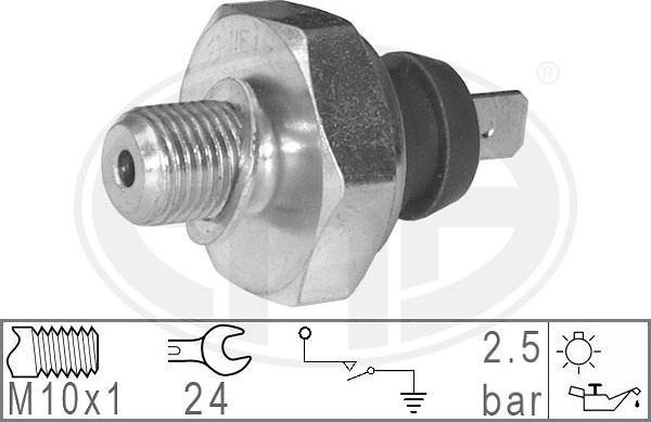 ERA 330780 - Devējs, Eļļas spiediens www.autospares.lv