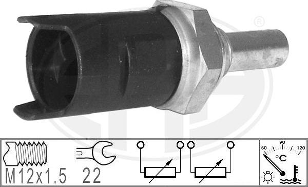 ERA 330778 - Devējs, Dzesēšanas šķidruma temperatūra www.autospares.lv