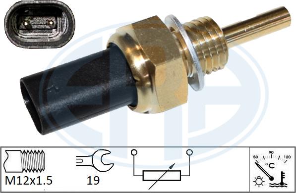 ERA 331065 - Devējs, Dzesēšanas šķidruma temperatūra www.autospares.lv