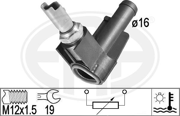 ERA 331011 - Devējs, Dzesēšanas šķidruma temperatūra www.autospares.lv