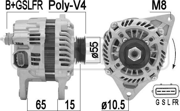 ERA 209444A - Ģenerators autospares.lv