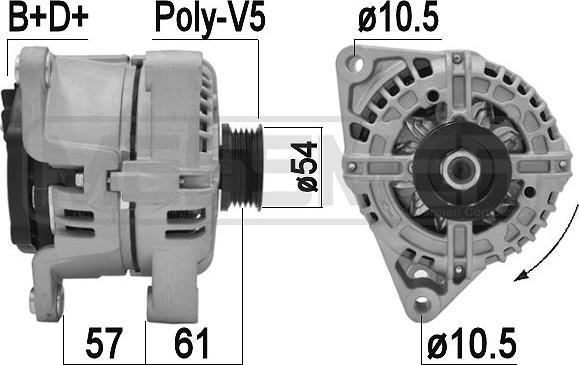 ERA 209450A - Ģenerators autospares.lv