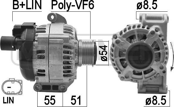 ERA 209468 - Ģenerators www.autospares.lv