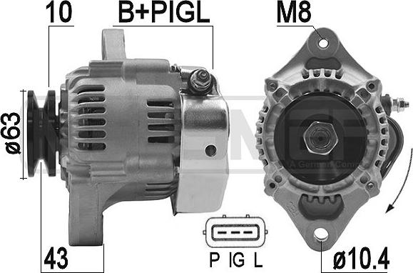 ERA 209467A - Alternator www.autospares.lv