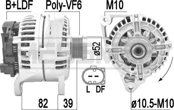 ERA 209414A - Ģenerators autospares.lv