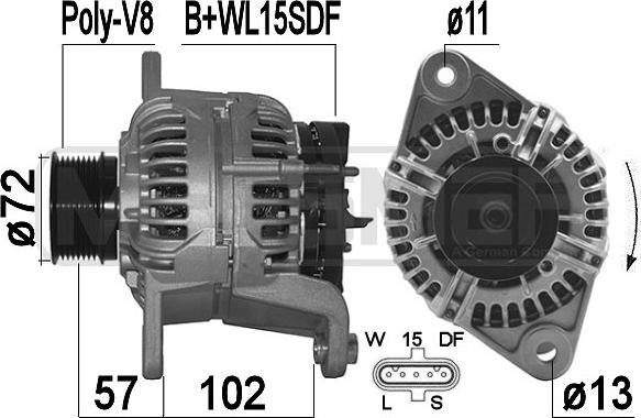 ERA 209489 - Ģenerators autospares.lv