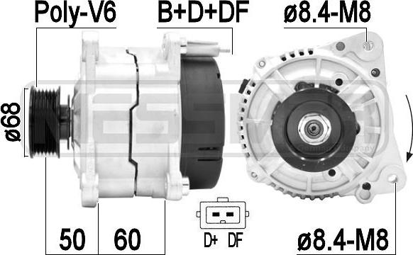 ERA 209439A - Ģenerators www.autospares.lv